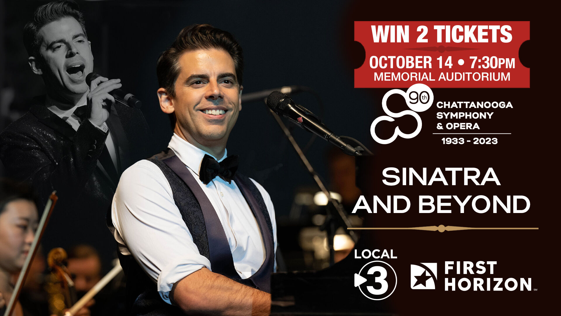 Chattanooga Symphony Sinatra and Beyond Tickets Contest